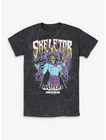 Masters Of The Universe Skeletor Power Lightning Mineral Wash T-Shirt - US 4279
