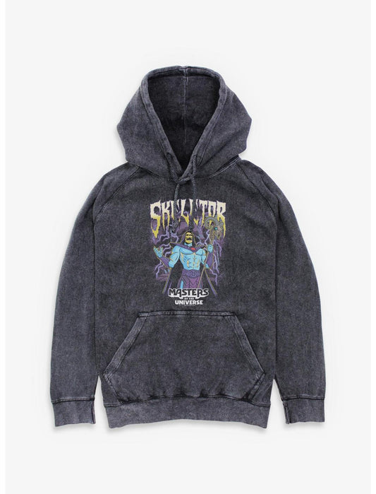 Masters Of The Universe Skeletor Power Lightning Mineral Wash Hoodie - US 2971