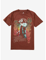 Bob Marley People Get Ready Bubble Font T-Shirt - US 5152