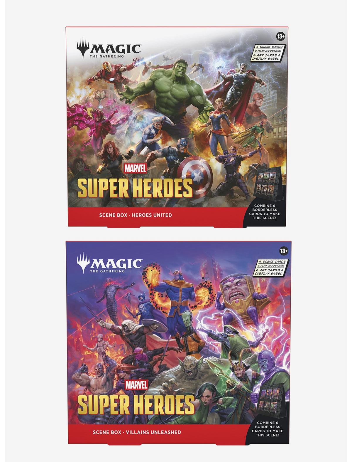 Magic: The Gathering Marvel Super Heroes Scene Box - US 7035