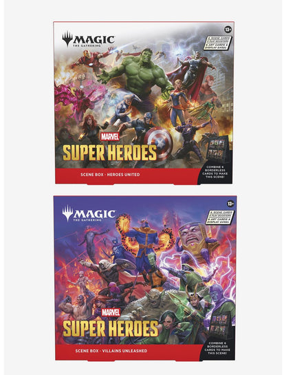 Magic: The Gathering Marvel Super Heroes Scene Box - US 7035