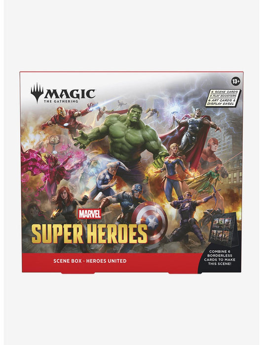 Magic: The Gathering Marvel Super Heroes Scene Box - US 7035