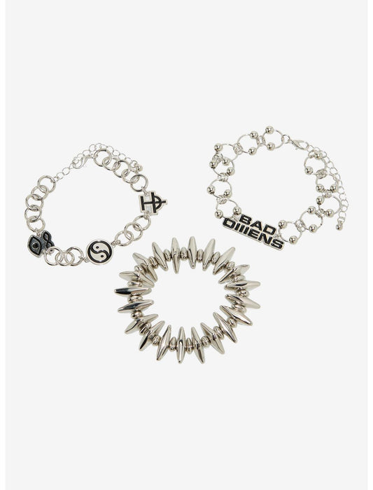 Bad Omens Symbols Bracelet Set - US 2168