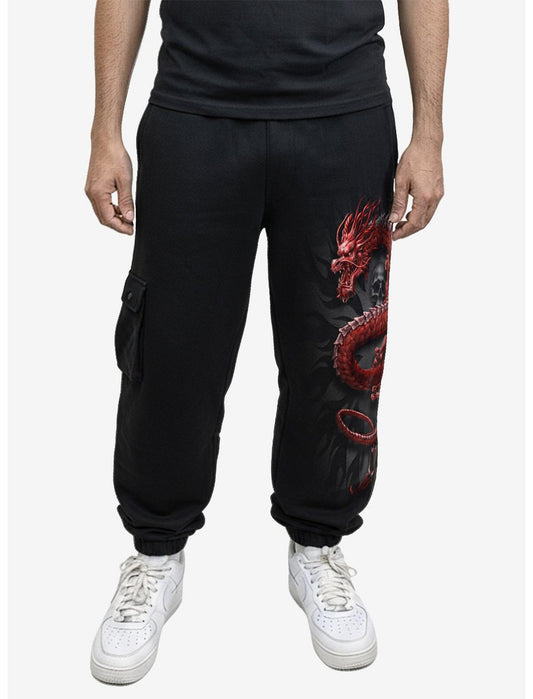 Crimson Dragon Casual Cargo Joggers - US 3879