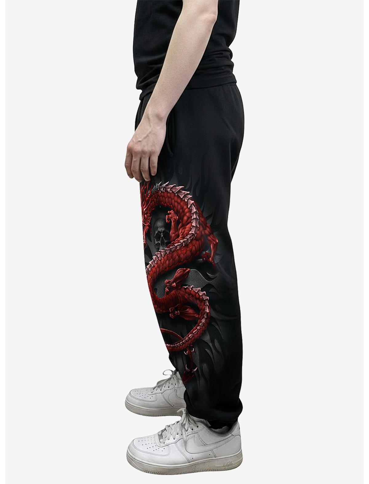 Crimson Dragon Casual Cargo Joggers - US 3879