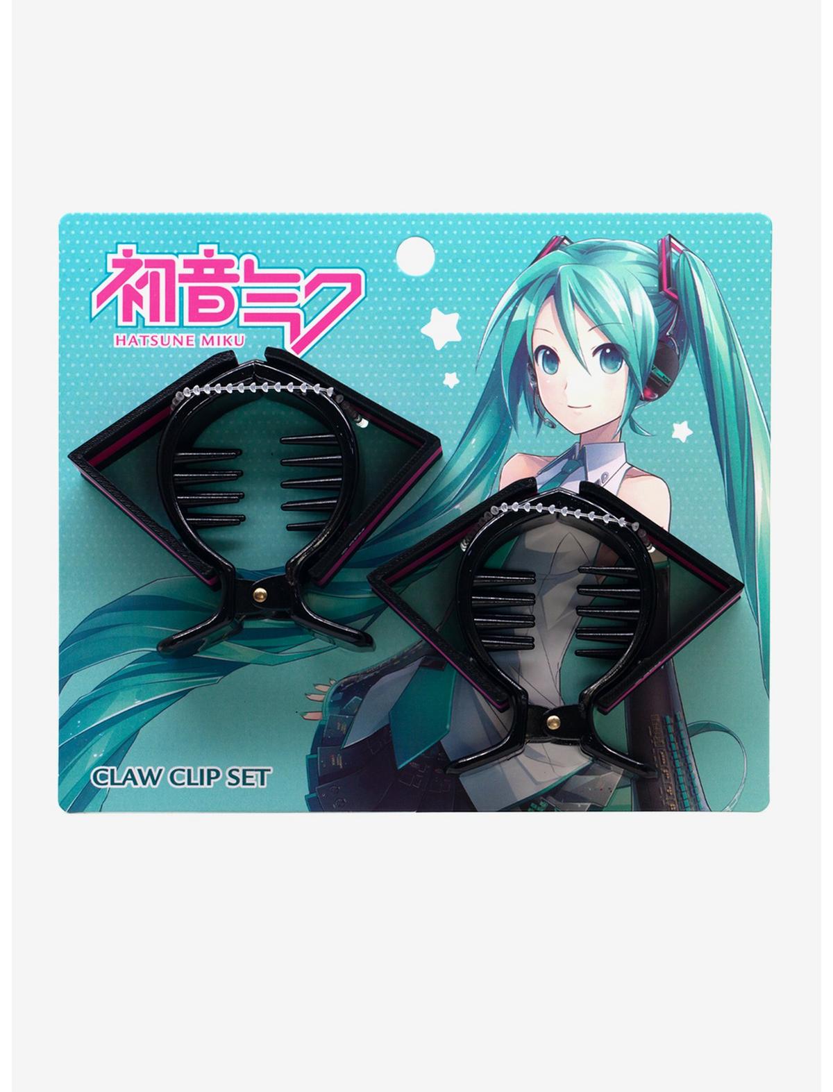 Hatsune Miku Cosplay Claw Hair Clip Set - US 3831