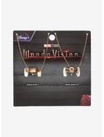 Marvel WandaVision Ring Necklace Set - US 8546