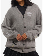 Fourth Wing Violet Dragons Girls Cardigan - US 6330