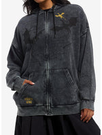 Fourth Wing Dragons Mineral Wash Hoodie - US 0198