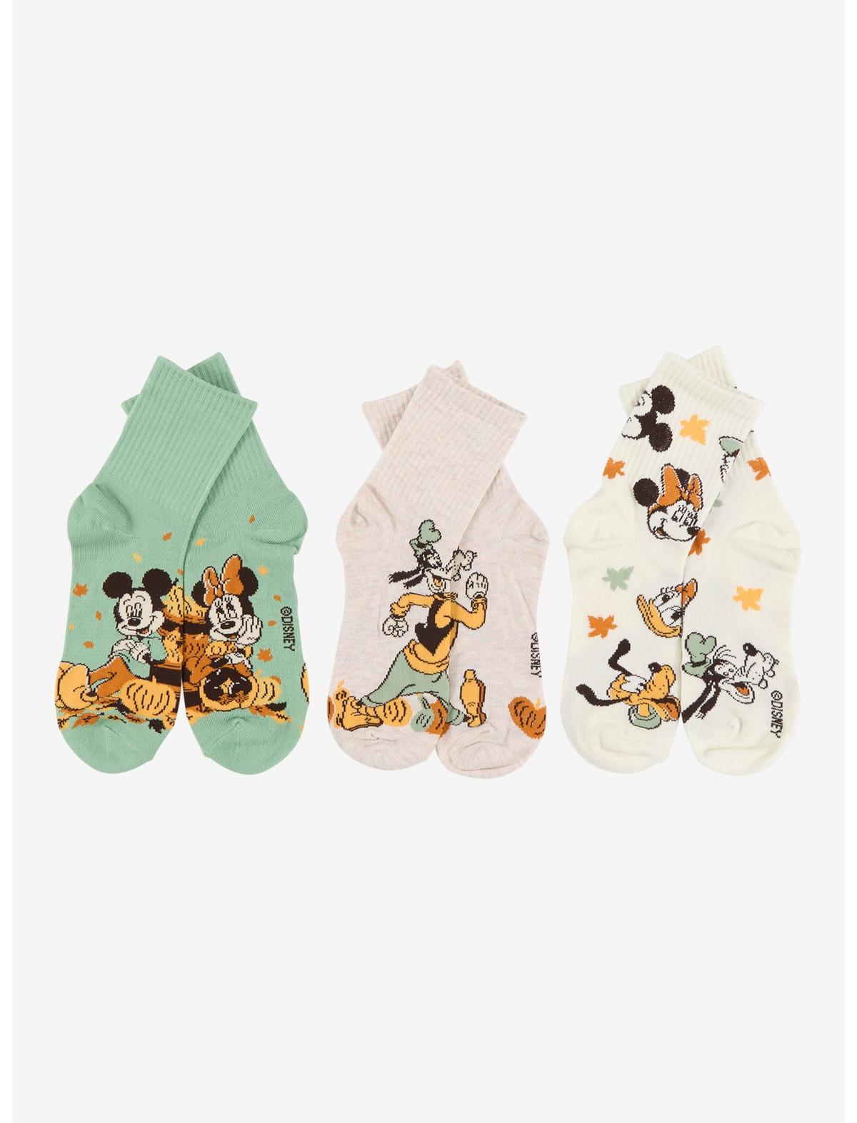 Disney Halloween Sensational Six Crew Socks 3 Pair - US 6296