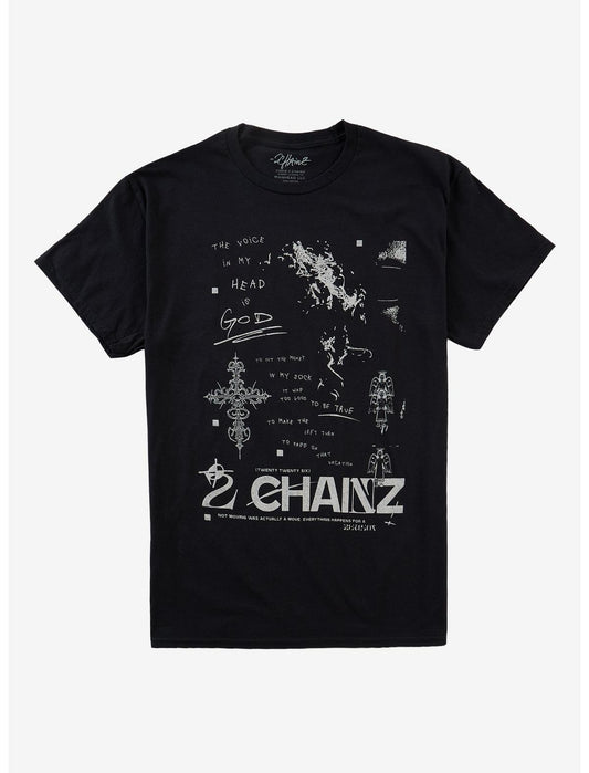 2 Chainz Voice In My Head T-Shirt - US 3836