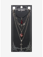 Dragon Dice Sword Necklace Set - US 8563