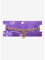Cosmic Aura Purple Iridescent Celestial Choker Set - US 1430