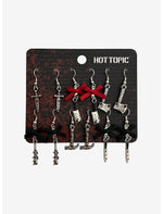 Bloody Weapon Drop Earring Set - US 4419
