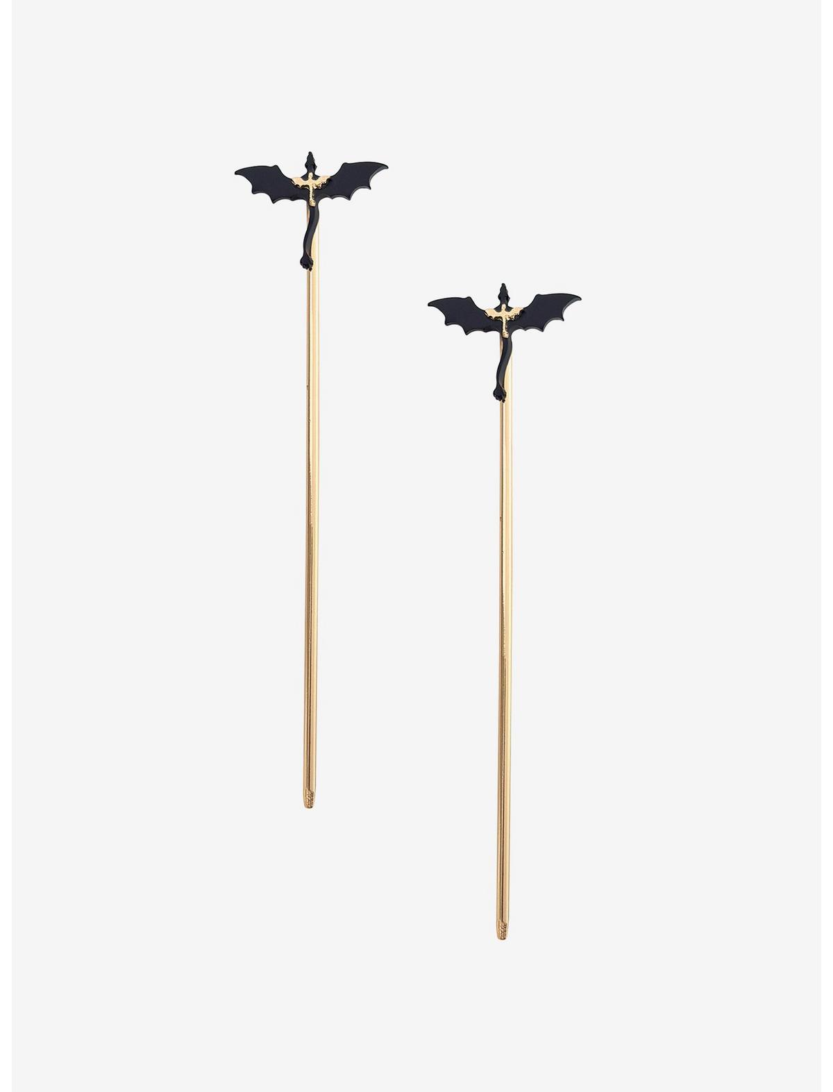 Fourth Wing Dragons Hair Stick Set - US 7398