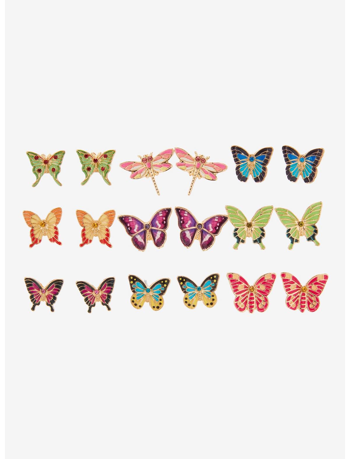 Cosmic Aura Cosmic Wings Stud Earring Set - US 2702