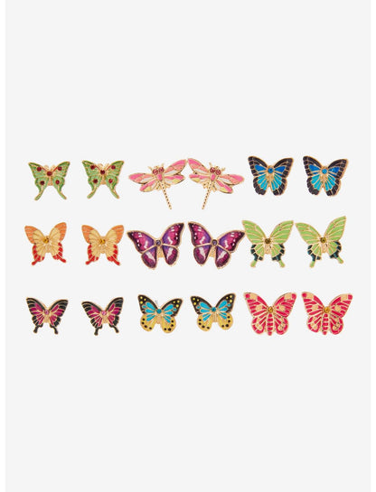 Cosmic Aura Cosmic Wings Stud Earring Set - US 2702