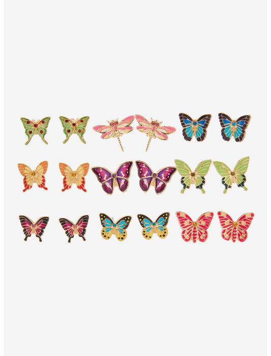 Cosmic Aura Cosmic Wings Stud Earring Set - US 2702