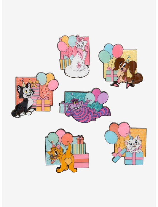 Loungefly Disney Cats & Dogs Party Blind Box Enamel Pin Hot Topic Exclusive - US 0998
