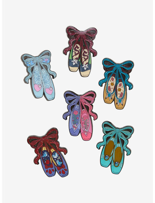 Loungefly Disney Princess Ballet Shoes Blind Box Enamel Pin Hot Topic Exclusive - US 9641