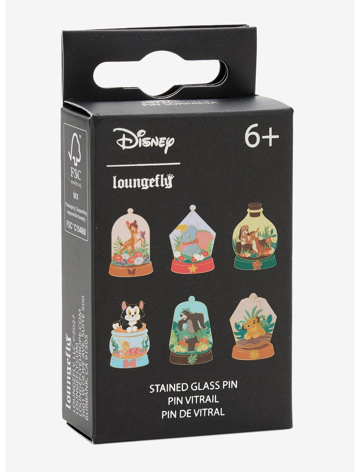 Loungefly Disney Animals Terrarium Blind Box Enamel Pin Hot Topic Exclusive - US 8541