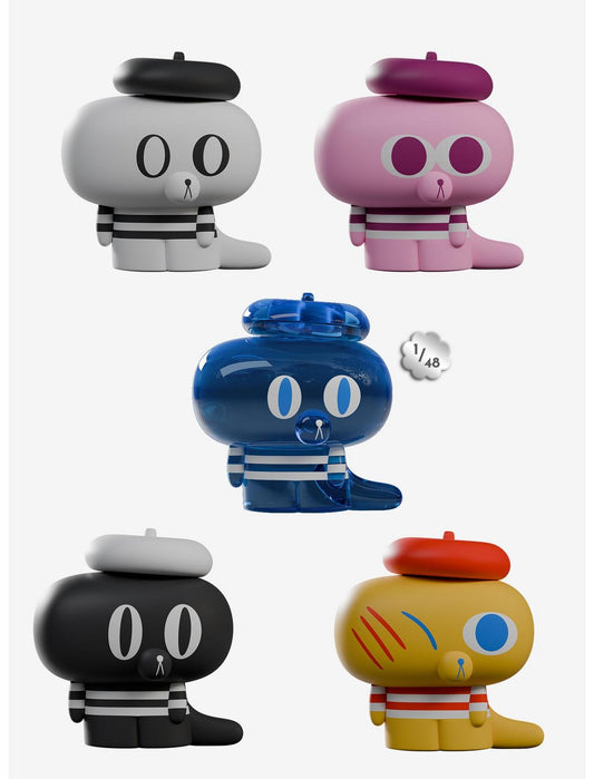 Kaleidos Creative Hard Stare Pierre Blind Box Resin Figure - US 9483
