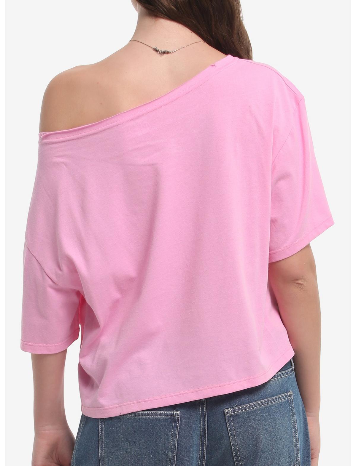 Dr Pepper Cherry Girls Off-Shoulder T-Shirt - US 0783