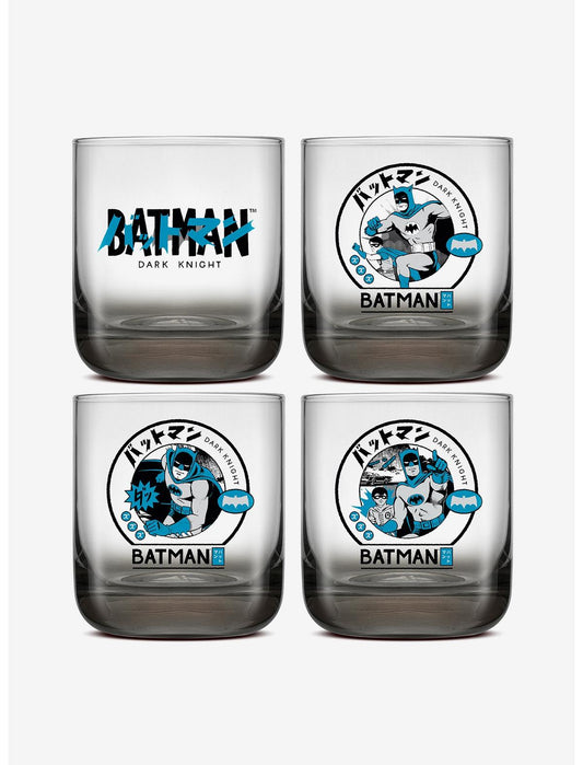 DC Comics Batman Gotham City Noir Glass Set - US 8704