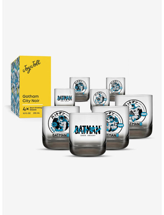 DC Comics Batman Gotham City Noir Glass Set - US 8704