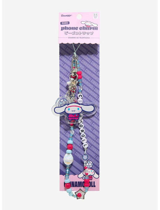 Hamee Cinnamoroll Soccer Bead Phone Charm - US 1163