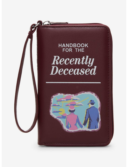 Beetlejuice Handbook For The Recently Deceased Tech Wallet Hot Topic Exclusive - US 8521