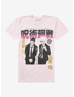 Jujutsu Kaisen Gojo & Geto Suit Foil T-Shirt - US 1495