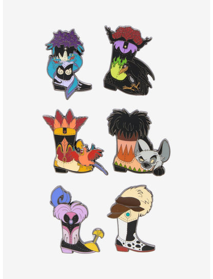 Loungefly Disney Villains Boots Blind Box Enamel Pin Hot Topic Exclusive - US 9130