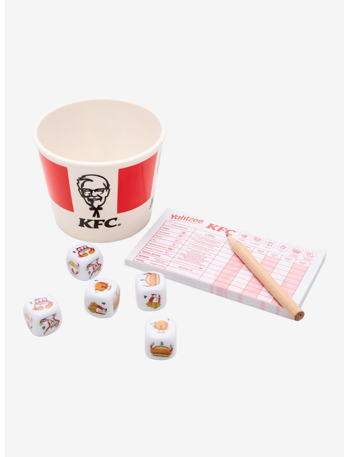 KFC Edition Yahtzee Game - US 7444