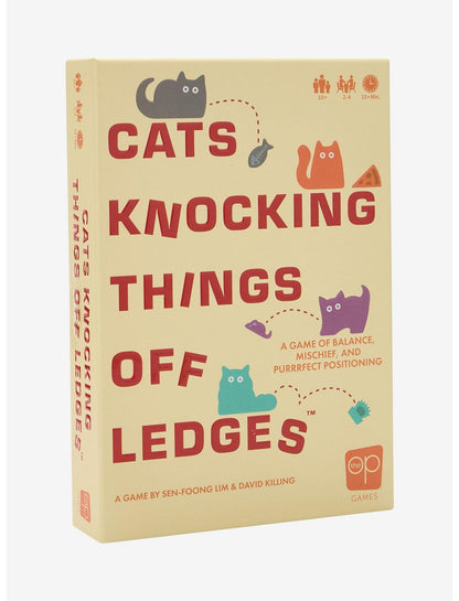 Cats Knocking Things Off Ledges Game - US 1684