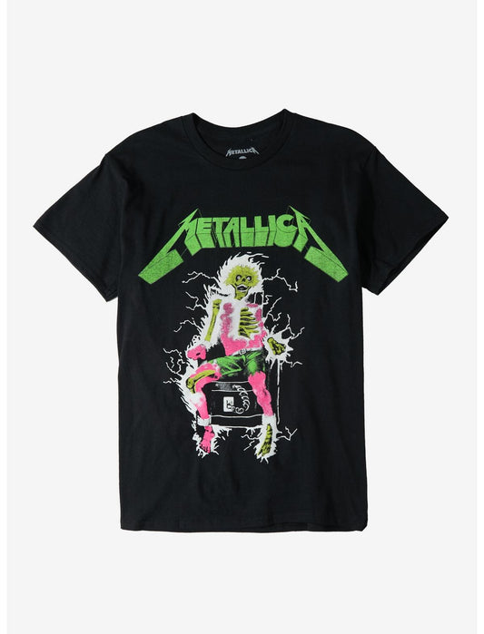 Metallica Electric Chair Glow-In-The-Dark T-Shirt - US 7318