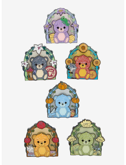 Loungefly Disney Princess Bear Blind Box Enamel Pin Hot Topic Exclusive - US 7629