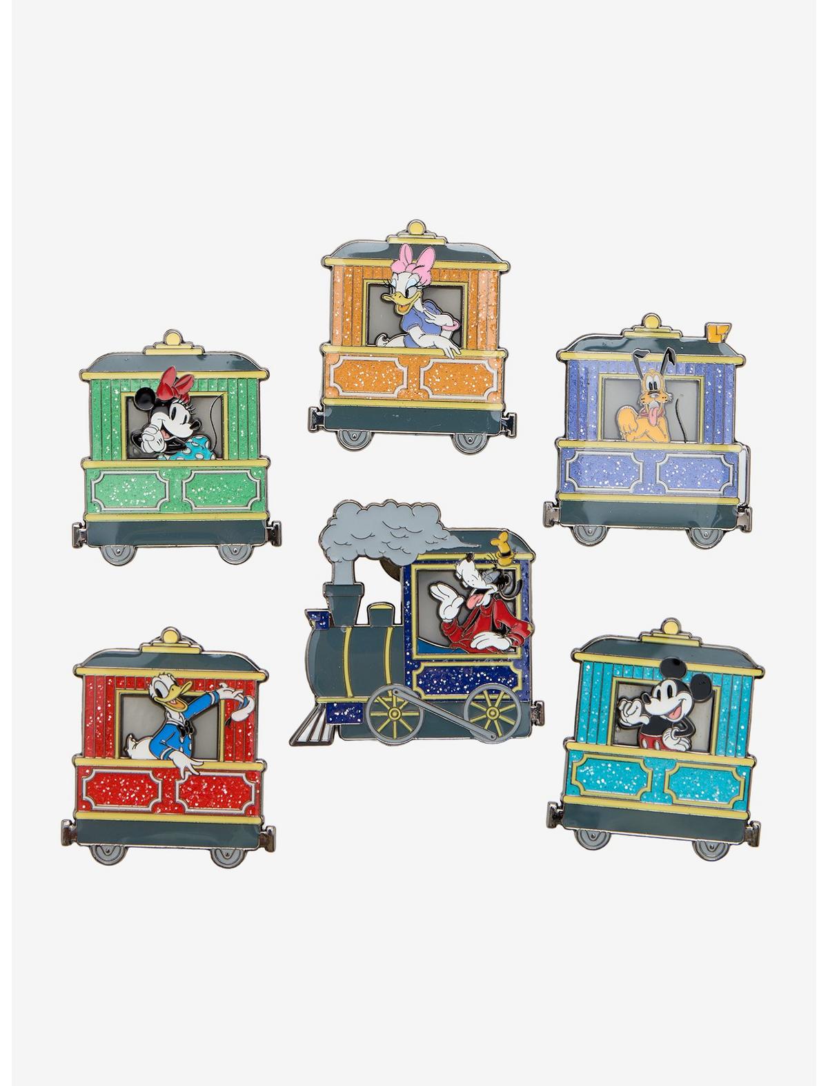 Loungefly Disney Mickey Mouse & Friends Train Blind Box Enamel Pin Hot Topic Exclusive - US 1558