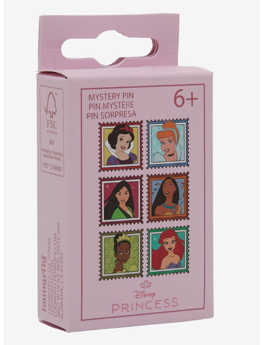 Loungefly Disney Princess Stamps Blind Box Enamel Pin Hot Topic Exclusive - US 4777