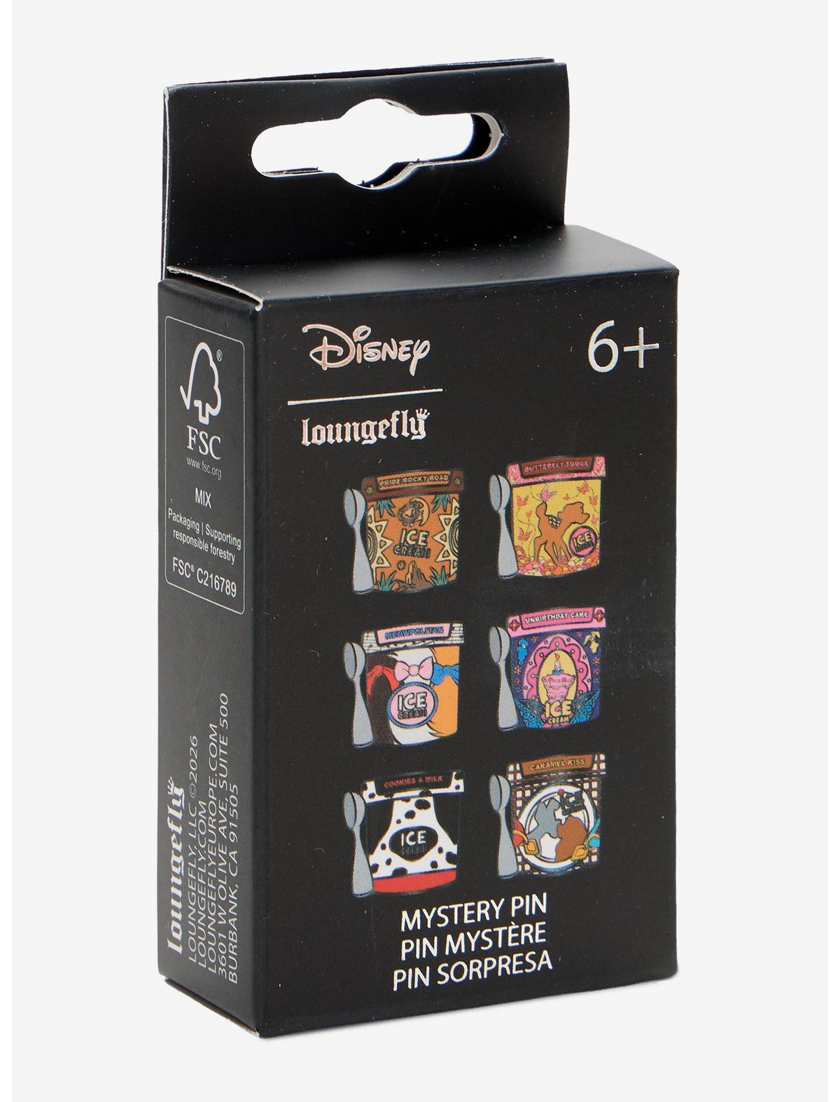 Loungefly Disney Ice Cream Bucket Blind Box Enamel Pin Hot Topic Exclusive - US 6021