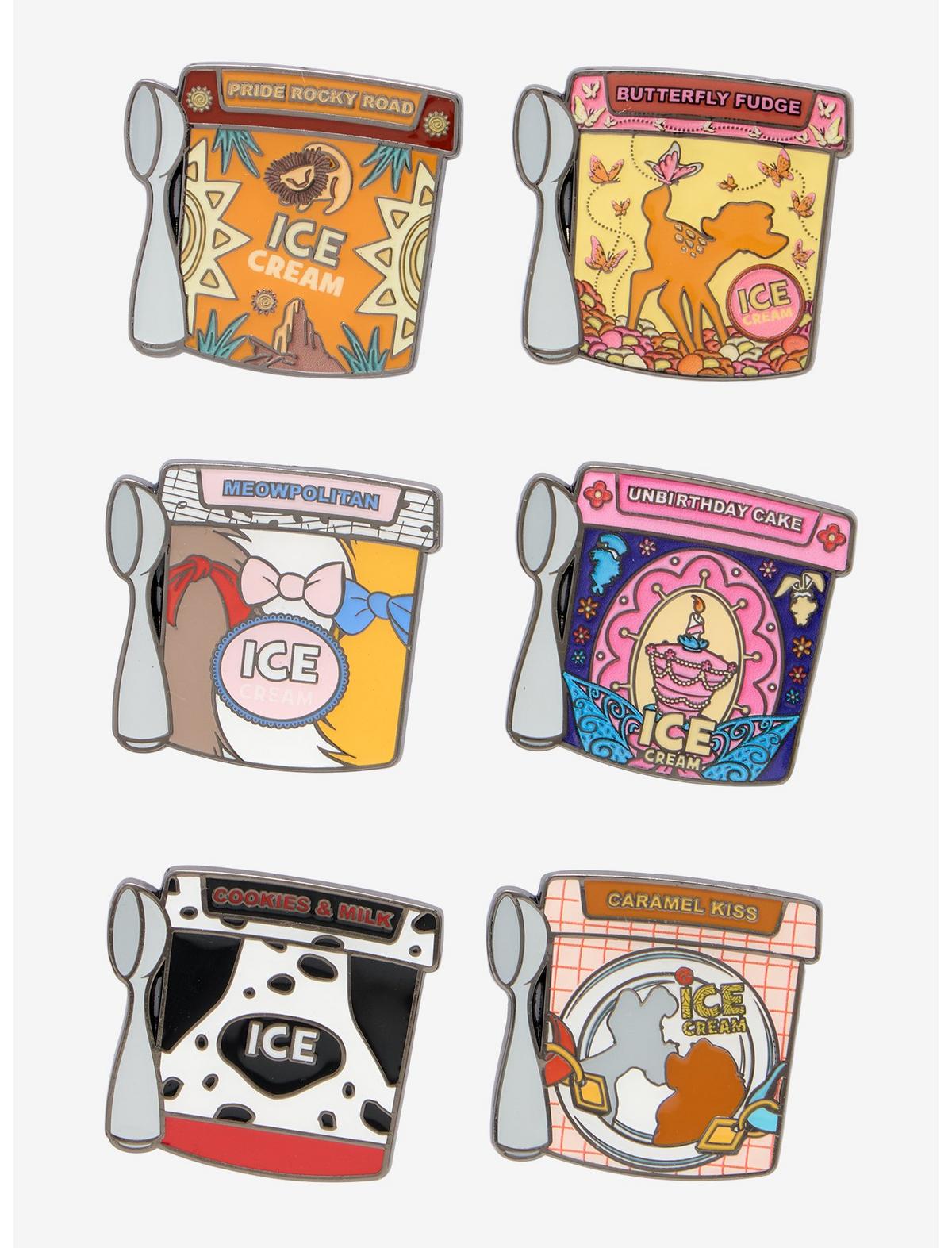 Loungefly Disney Ice Cream Bucket Blind Box Enamel Pin Hot Topic Exclusive - US 6021
