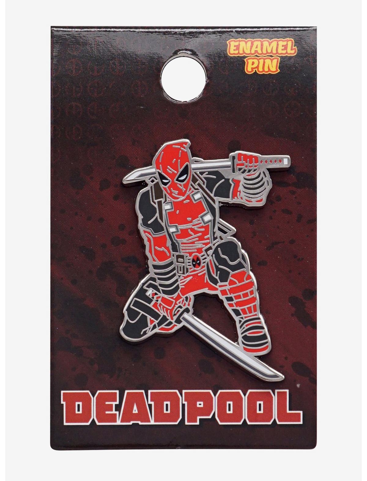 Marvel Deadpool Katanas Enamel Pin - US 0302