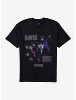 DC Comics Teen Titans Raven & Beast Boy T-Shirt - US 5912
