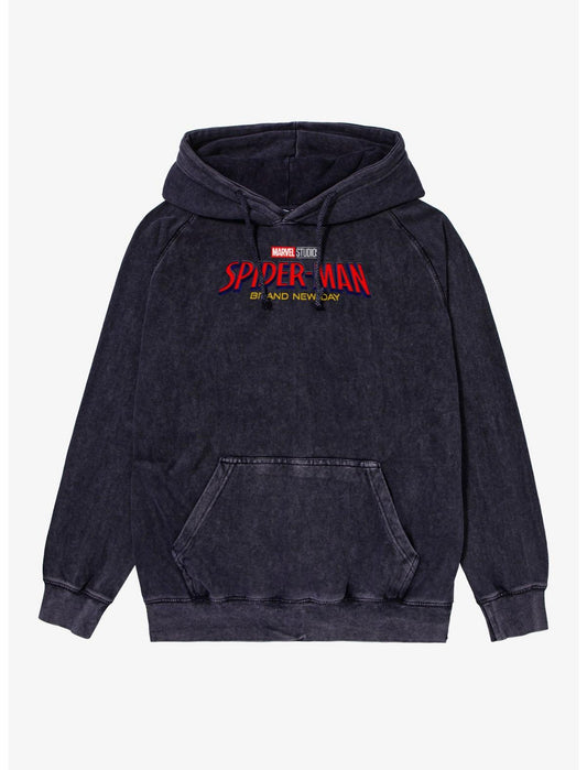Marvel Spider-Man Brand New Day Full Color Logo Mens Hoodie - US 2014