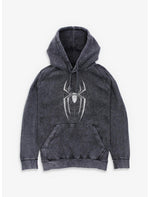 Marvel Spider-Man: Brand New Day Dark Spiderweb Mineral Wash Hoodie Hot Topic Exclusive - US 6800
