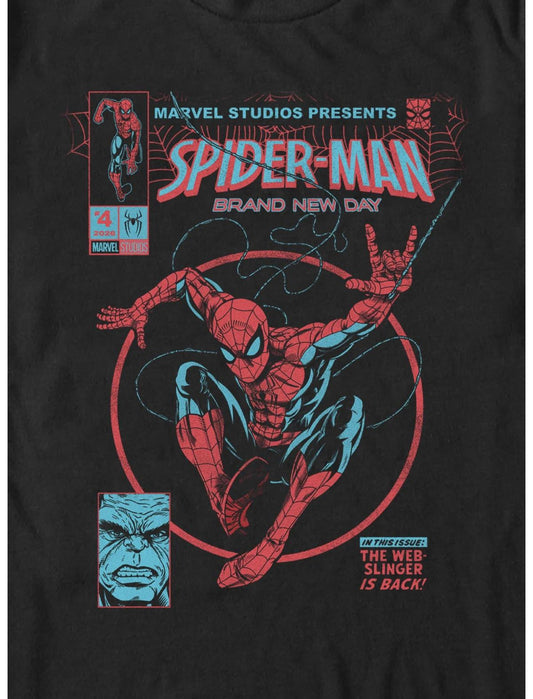 Marvel Spider-Man: Brand New Day Web Slinger T-Shirt Hot Topic Exclusive - US 9101