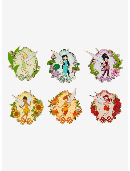 Disney Tinker Bell & Friends Floral Blind Box Enamel Pin Hot Topic Exclusive - US 7806