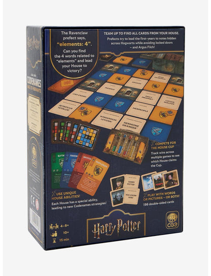 Codenames: Back To Hogwarts Game - US 3987
