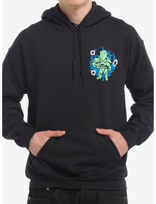 Fallout Vault Boy Power Armor Hoodie - US 6755