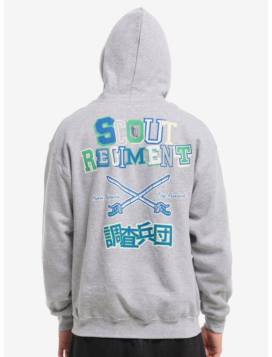 Attack On Titan Scout Regiment Icons Hoodie - US 1304